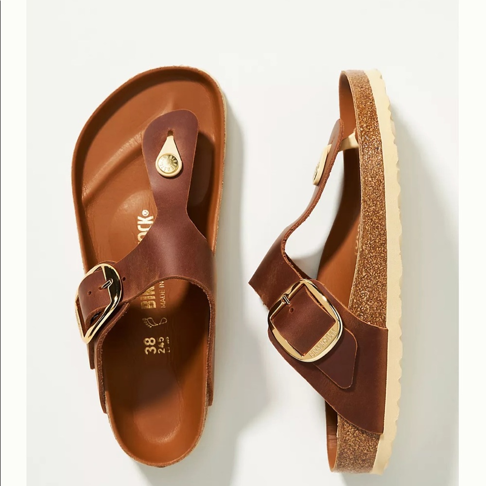 Birkenstock Cedar Giza Big Buckle Sandal